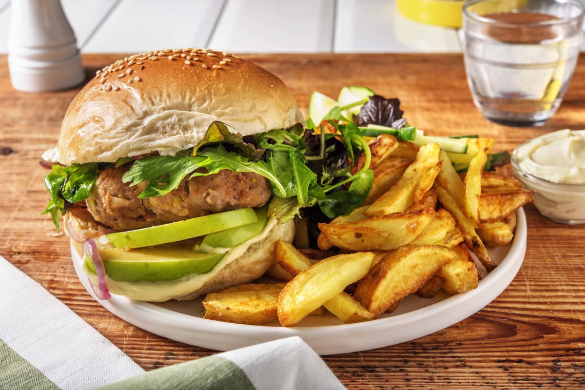 Hamburger Et Frites Kids Restaurant Alpina